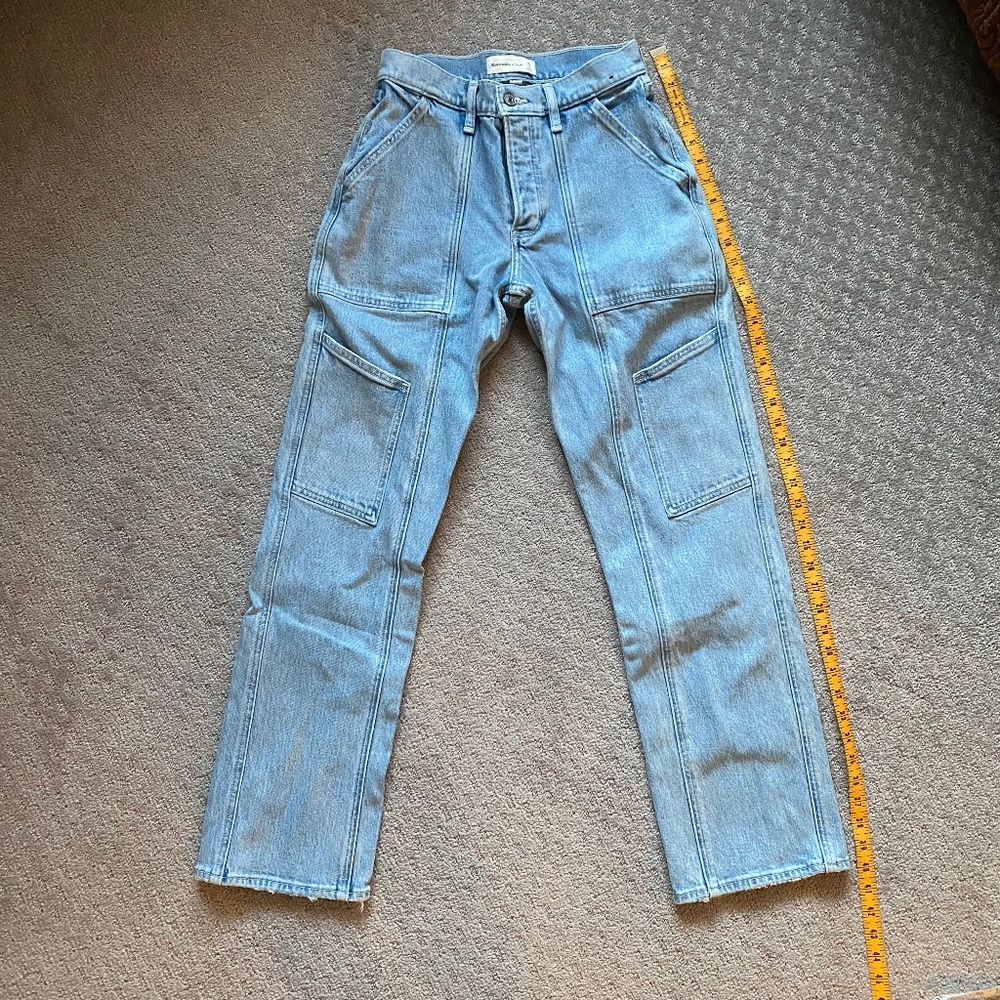 Abercrombie & Fitch Curve Love High Rise Jeans